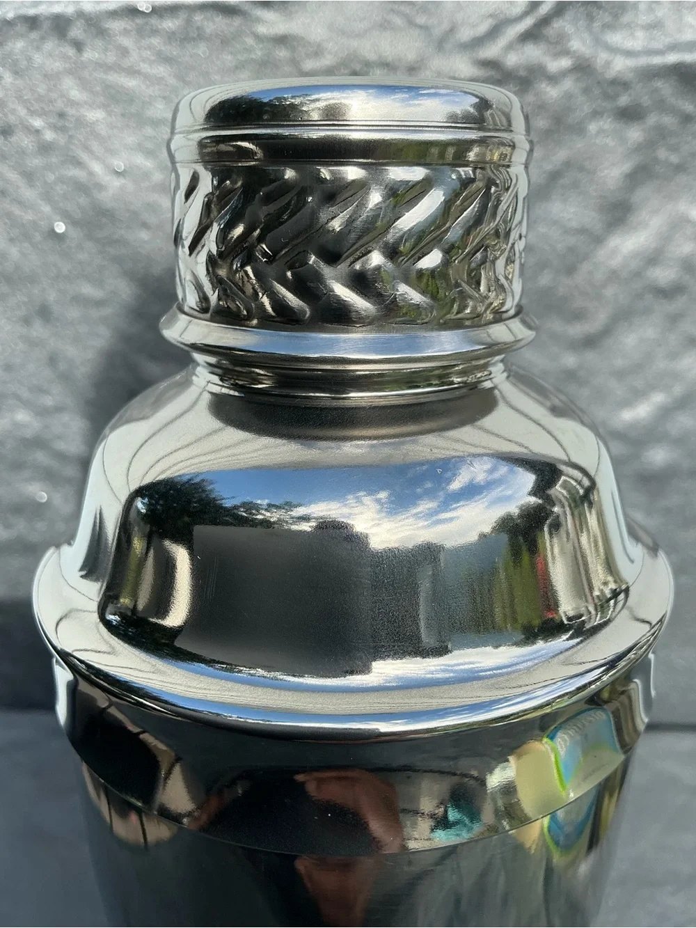 Ralph Lauren Equestrian Braid Stainless Steel Cocktail Shaker 550LR015-548